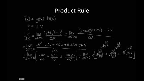 Product Rule 1 Part 2 Youtube