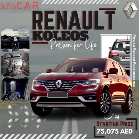 Renault Koleos Price In Uae It S Features And Demand