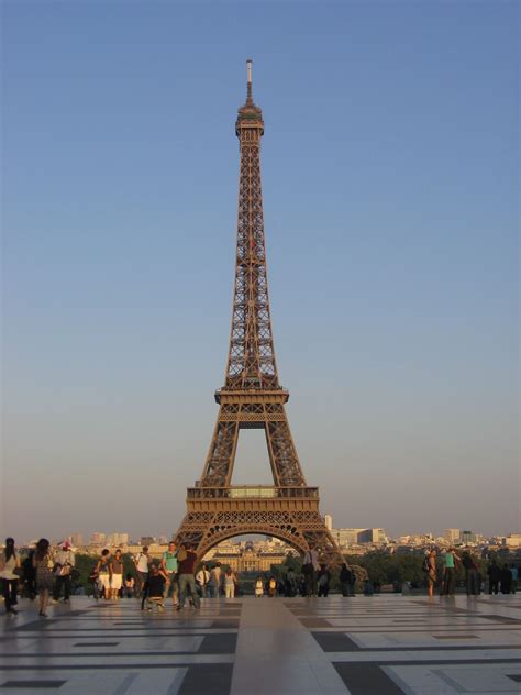 Eiffel Tower From Trocadero My Best In Europe Pinterest