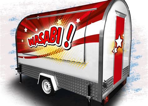 Marque Mazaki Motor Produits Food Truck Remorque Snack Trailers Food Trailer Remorque