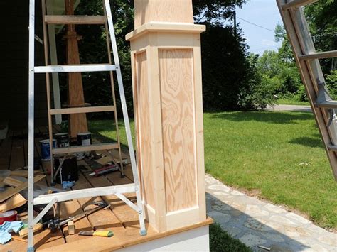 How To Make Craftsman Style Tapered Columns Craftsman Columns