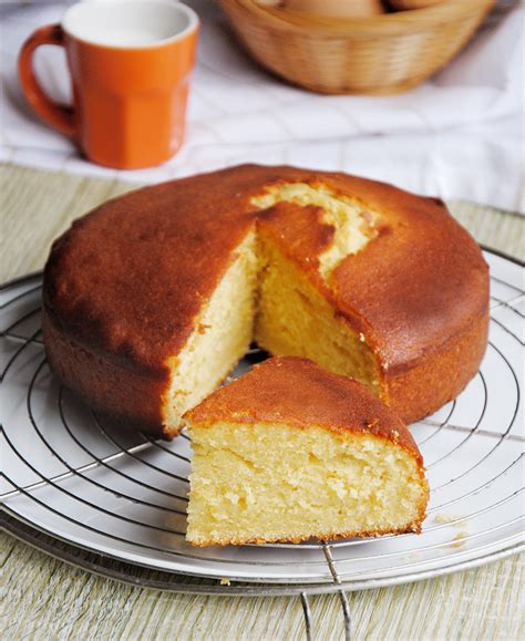 Gâteau moelleux aux jaunes d oeufs