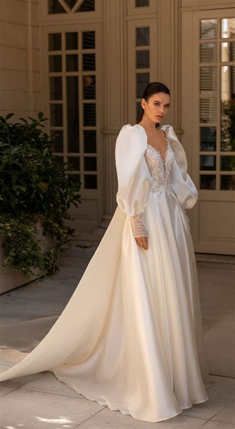 A Line Wedding Dress Passiona Wedding Dress By Ida Torez