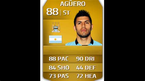 What should be happening instead? FIFA 14 | Player Review : Sergio Aguero 88 (In- Game Stats ...