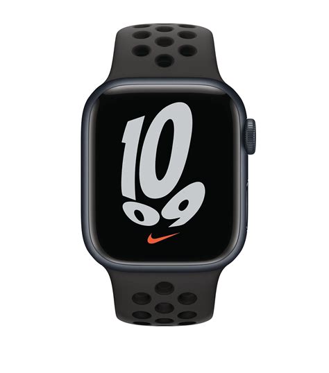 Apple Apple Watch Nike Series 7 Gps 41mm Midnight Harrods Au