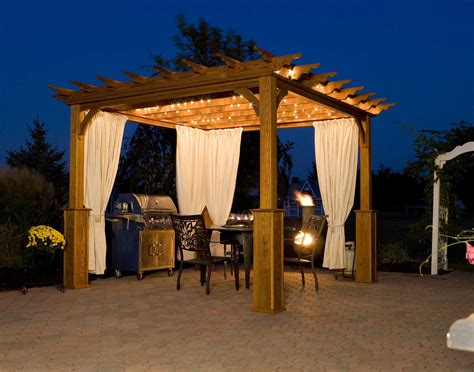 Know the differences between pergola canopies and gazebos to make backyard pergola canopy vs. Outdoor Gazebo Lighting Ideas - HomesFeed