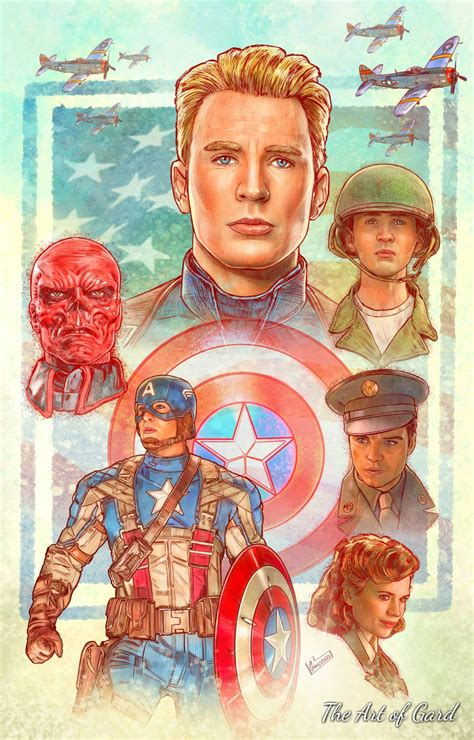 Captain America The First Avenger 11x17 Art Print