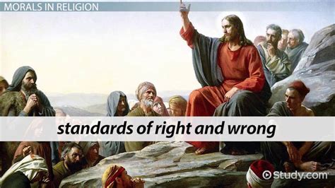 Christian Ethics Morals Definition Application Influence Video Lesson Transcript