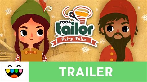 Design Clothes With Toca Tailor Fairy Tales Gameplay Trailer