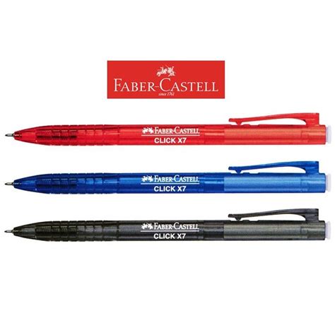 Free delivery and returns on ebay plus items for plus members. Faber Castell Click X5 Ball Pen (0.5mm / 0.7mm) | Shopee ...
