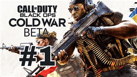 Lets Play Call Of Duty Black Ops Cold War Beta Part 1 Youtube