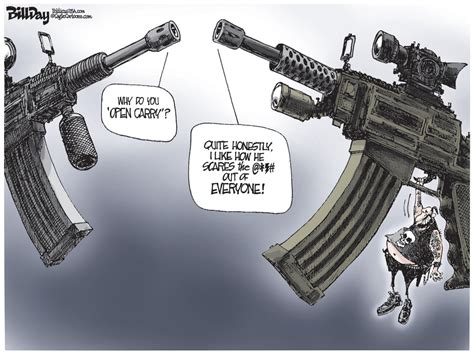 Editorial Cartoon Assaulted Gun Violence Political Cartoons