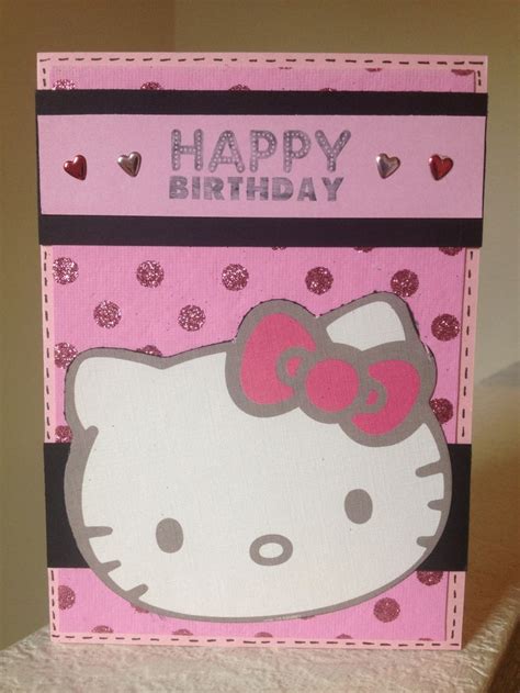 Check spelling or type a new query. Hello Kitty birthday card I made | Hello kitty birthday