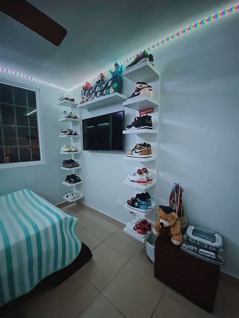 Hypebeast Room Hypebeast Room Futuristic Bedroom Sneakerhead Bedroom