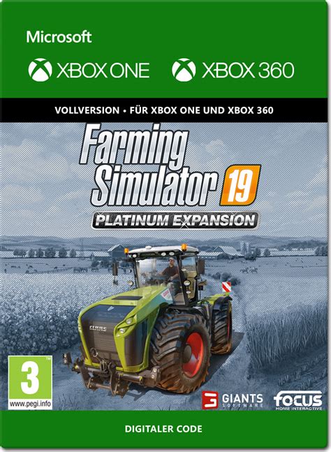 Landwirtschafts Simulator 19 Platinum Expansion Xbox One Digital