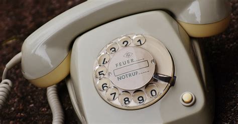 White Rotary Phone · Free Stock Photo