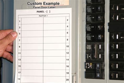 Printable circuit breaker panel labels. Safety Signs, Safety Tags and Safety Labels by Accuform Signs