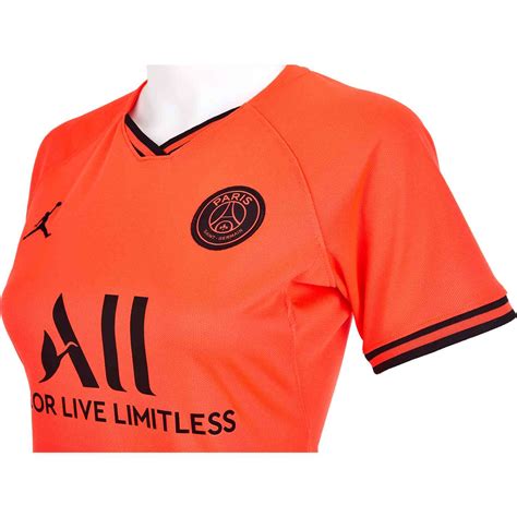The jersey completes psg's 2018/19 lineup with the home and away jerseys having been. 2019/20 Womens Jordan PSG Away Jersey - SoccerPro