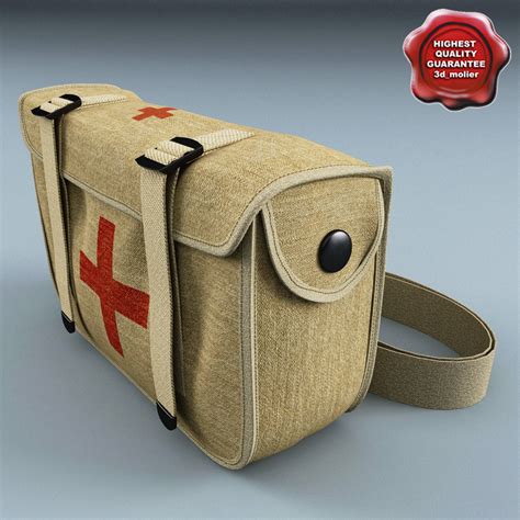 Military Aid Kit 3d Max