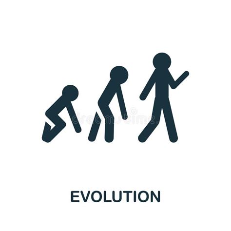 Evolution Icon Creative Simple Design From Artificial Intelligence