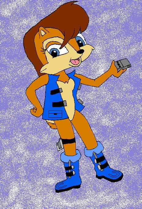 Sally Acorn Outfit Redesign By Cdot284 On Deviantart