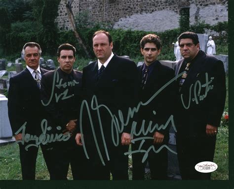 Lot Detail The Sopranos Cast Signed 8 X 10 Photograph W Gandolfini