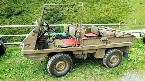 Haflinger Military Jeep Oldtimer Year 1963 very rare worldwide