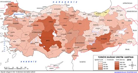 Türkiye Tarım ve Hayvancılık Haritası Güncel