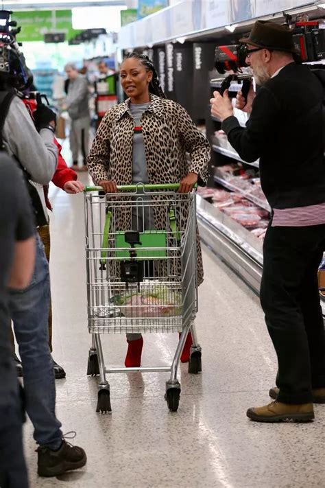 Mel B And Keith Lemon Hit Asda Together As They Film New Show Mirror