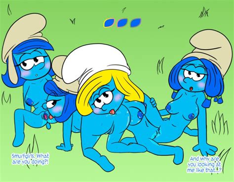 Rule 34 4girls All Fours Anilingus Ass Blue Hair Blue Nipples Blue