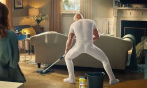 Mr Clean Gets Sexy In Super Bowl Commercial Daily Mail Online