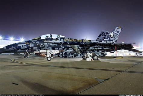 F 18 In Digital Camo Paint Celebrating 100 Years Of Naval Aviation