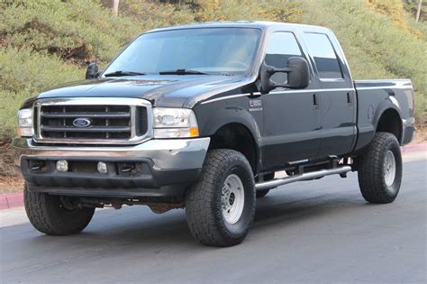 Lifted 2002 Ford F 350 Lariat Crew Cab Short Bed 73l Diesel 4x4 Pickup