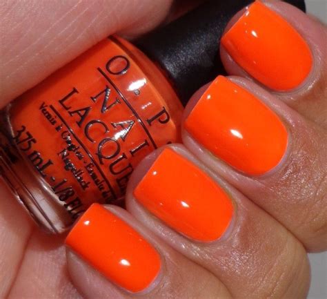 Opi Neon Revolution Minis Orange Nail Polish Nail Colors Beauty Nails