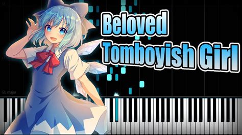 Touhou Beloved Tomboyish Girl Synthesia Piano Youtube