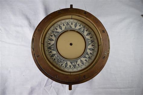 Bid Now Vintage Kelvin And Wilfrid O White Co Ships Compass Invalid