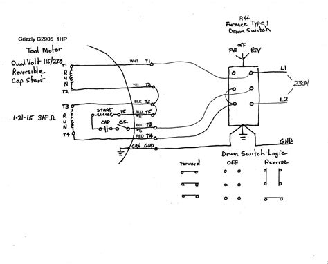 Electric motor that has a great horse power would require a large initial torque in order to fight the inertia and load diagram below will give you a new experience for those who want to learn how to rewinding induction motors in accordance with the following specifications. Wiring help needed for a 1-phase 220v reversing puzzle - South Bend Mill