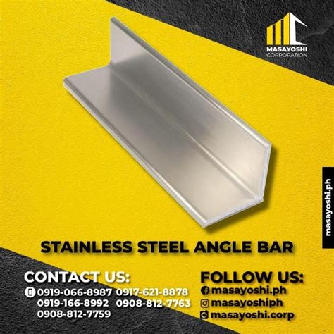 Stainless Steel Angle Bar L Profile L Bracket Angle Iron