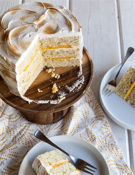 Lemon Meringue Cake — Style Sweet Ca