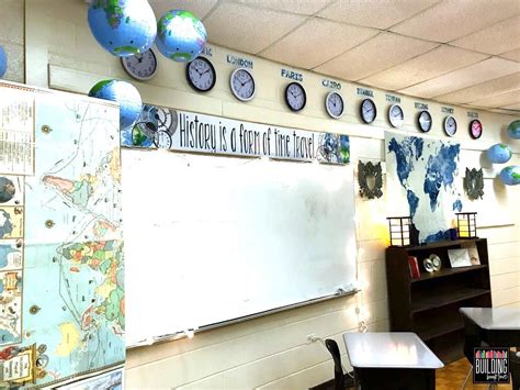 Middle School World History Classroom Inspiration For A Small And Windowless Classroom