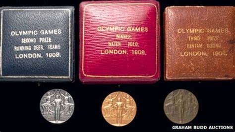 Olympic Medals From London Games Auctioned Bbc News