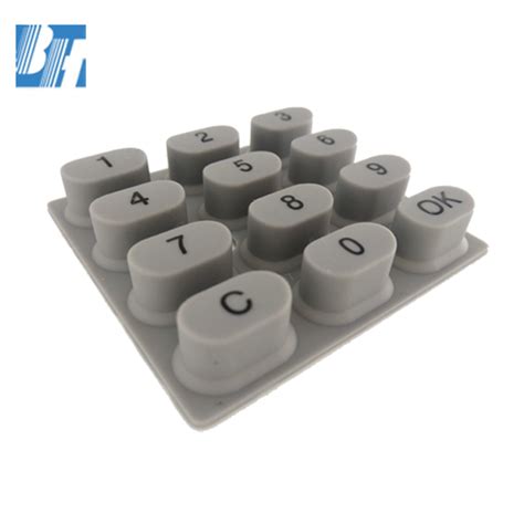 10 Years Manufacturer Custom Silicone Rubber Keypad For Coded Lock