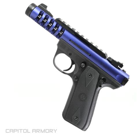 Ruger 22 45 Lite 22lr Blue Anodized Rimfire Pistol Carpet Vidalondon