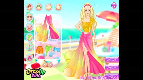 Add new clothes to their wardrobe, change their makeup, and style their hair to. Barbie Girl ( Beach Facial ) Dress Up And Makeover Games ...