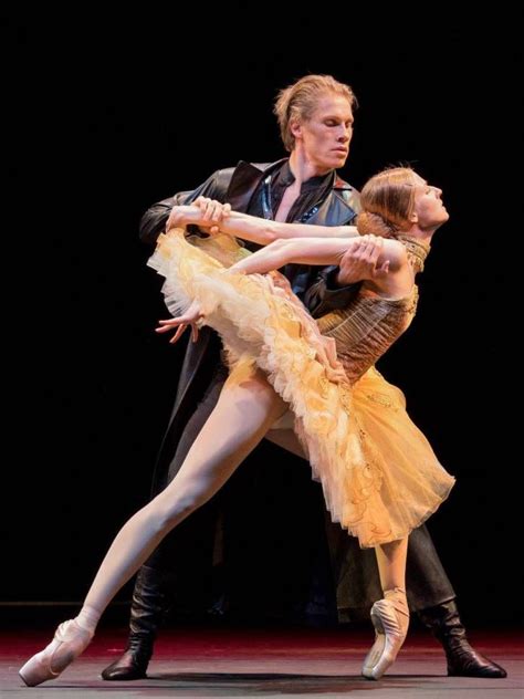 Olga Esina As Ballerina And Kirill Kourlaev As Kommissar In Boris Eifmans Ballet Red Giselle