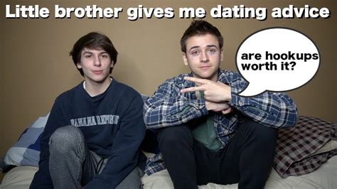 Asking My Little Brother For Dating Advice Youtube