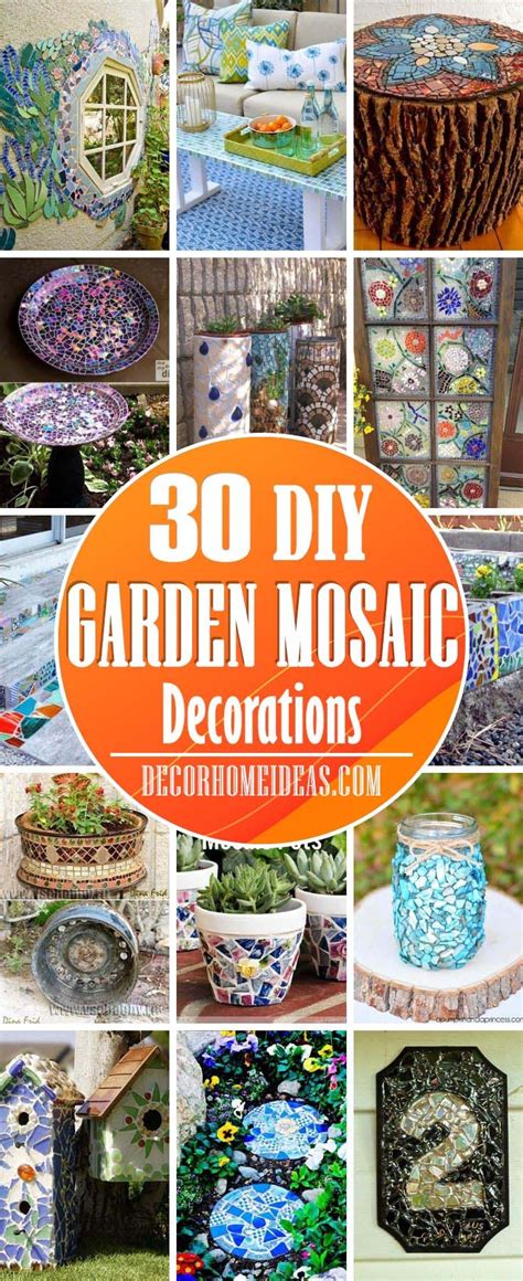 30 Beautiful Diy Mosaic Decorations To Spruce Up Your Garden Mosaic