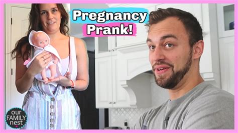 telling my mom we re pregnant prank youtube