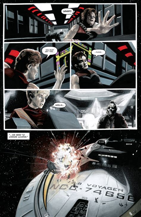 Star Trek Voyager Mirrors And Smoke Chapter Page