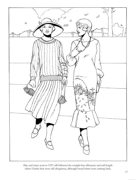 Roaring Twenties Pages Coloring Pages